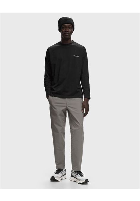 pantaloni double waves uomo grigi  in poliestere SNOW PEAK | PA-24AU005GY